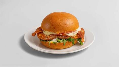 Parmesan burger