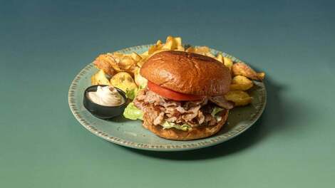 Pork burger